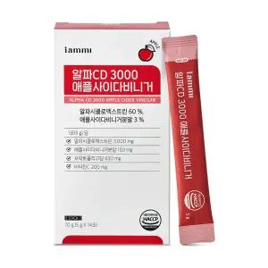 [롯데백화점]마더네스트 [마더네스트] 아이엠미 알파CD 3000 애플사이다비니거 14포 1박스