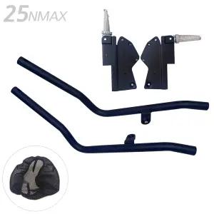 2025~ NMAX발판 엔맥스발판 접이식 사이드가드 범퍼스텝 튜닝용품 부품