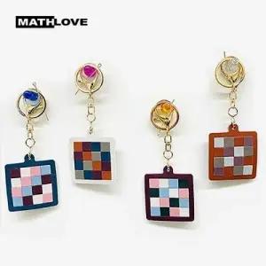 [수학사랑][가죽DIY] 라틴 방진 열쇠고리(5인용)