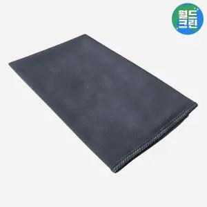 [월드크린] 스카이 글래스 유리 타월 40x60 그레이 극세사 차량