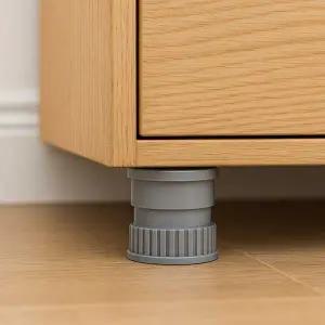 원형 45파이 조절발 가구 높이조절 발통 거실장 서랍장 테이블 가구다리 상다리 높낮이 책상