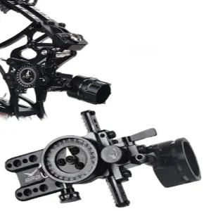 컴파운드 보우 활 확대경 조절 조준등 파이브스티어링 사이트