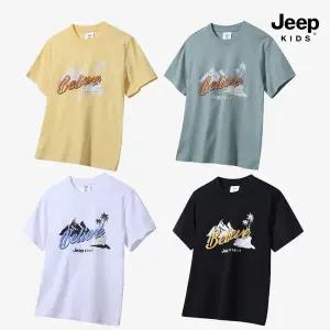 [지프키즈](신세계 사우스시티) 베어 캠핑 반팔티 KQ2TSU591