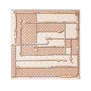 루이비통 모노그램 스퀘어90 방도 스카프 M79594