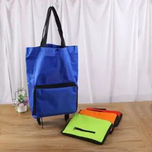 (빠른배송) 휴대용 쇼핑 장보기 카트 마트 장바구니 캐리어 가방 (WFJH8ZP)