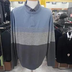 [셀러허브 1]트레몰로 HC10 배색불럭 레이어드니트 세정 트레몰로 배색불럭형 레이어드니트티셔츠 TRB  BP