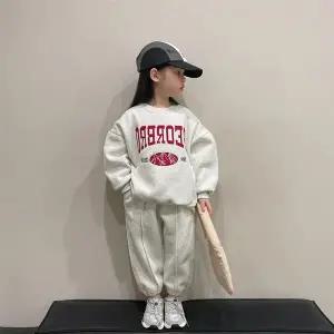 [보리보리/조이멀티]레드스펠링 맨투맨 아동 조거팬츠 상하세트 205276