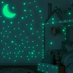 스티커 야광 달 별 아이방 자녀 인테리어 꾸미기 (WFJLV86)