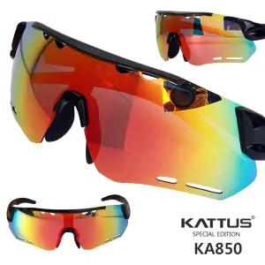 KATTUS 스포츠고글 KA850M 편광선그라스 야구 썬글라스 고글 자외선차단 방탄렌즈 스포츠
