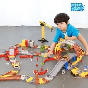 어린이 자동차 트랙 장난감 중장비대탐험 와일드트랙 디럭스