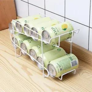 냉장고 수납 음료수 캔거치대 주방 AUTO 진열 정리함 (WFJO7AS)