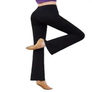 라인댄스복 요가복 팬츠 사교 여름 바지 스포츠 부츠컷