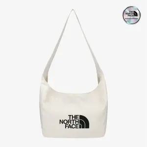 [노스페이스] [노스페이스 공식] NN2PR21K 화이트라벨 빅 로고 숄더 백 CREAM