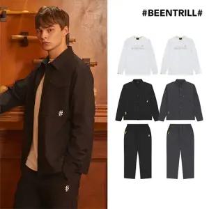 [ BEENTRILL ]25FW 우븐 셔츠자켓 셋업 3종 남성