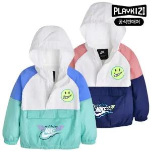 [보리보리/플레이키즈프로]나이키 키즈 아노락 윈드러너 바람막이 자켓 A233JK152P
