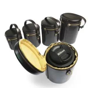 렌즈 케이스 파우치 카메라 가죽 보관 전용 m (WFJV63J)