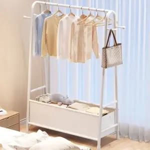 이동식 옷걸이행거 수납 선반 행거 스탠드 옷걸이 (WFJVTEZ)