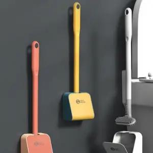 인테리어 청소솔 변기 전용 청소용품 거치대 실리콘 (WFJW0OL)
