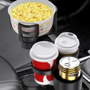 차량 확장형 컵홀더 공간활용 컵보관함 차량용컵홀더 4칸 (WFJW0NZ)