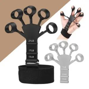 손목 악력기 실리콘 재활 운동 손가락 근력강화 세트 (WFJW0PO)