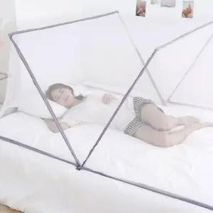 접이식 원터치 더블 모기장 텐트 폴딩 침대 사각 싱글 (WFJW0GD)