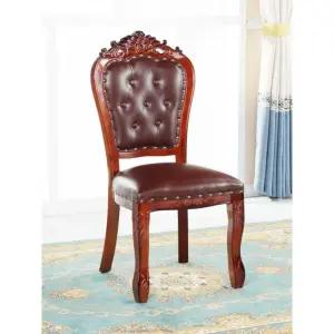 엔틱식탁의자 유럽풍 고급 레스토랑 다이닝룸 체어 의자 - 그린