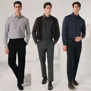 란체티 남성 컴포터블 긴팔 셔츠 3종