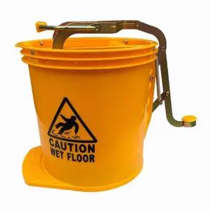 맙통 이동식 마포 짜기 통 대걸레 탈수기 단일상품 옐로우