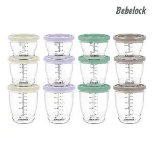 [보리보리/베베락]아이와 밀폐 이유식용기 120ml(4P)+180ml(4P)+240ml(4P)
