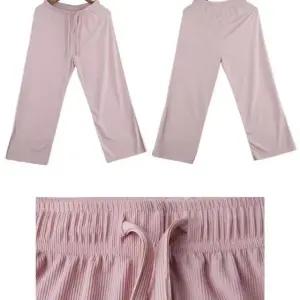 통바지 밴드 옆트임 밴딩 바지 밴딩팬츠 나팔바지 (WFK33SR)