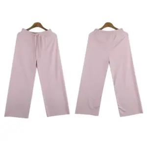 밴딩팬츠 골지통바지 팬츠 하의 편한 여자와이드팬츠 (WFK33SS)