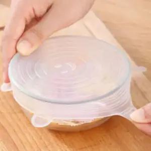 주방용품 만능 24p 실리콘 덮개 뚜껑 랩 용기 실리콘뚜껑 만능실리콘덮개 실리콘그릇덮개