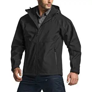 [CQR][한정특가] CQR 소프트쉘 스트레치 기모 후드 기능성 아웃도어 자켓