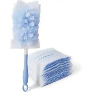 부직포 먼지 털이 간편한 정전기 가정용 일회용 먼지 털이 틈새 청소 용품 자동차 청소포 생활 패드