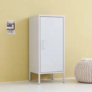 마켓비 MKB 캐비넷 모던세로중 1문 수납장 4251015 라이트그레이 1085.3825