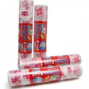 일회용 꽃무늬 식탁보 비닐 롤 식탁보 캠핑용 테이블 위생