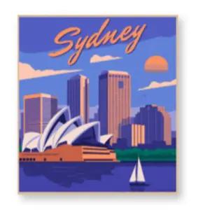 다라파 DIY페인팅 시드니 오페라하우스 인테리어소품