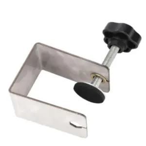 서랍고정 클램프 책상 브라킷 브래킷 탈착식 패널 클립 홀더 가구 지지대 경첩