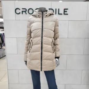 [크로커다일레이디]중기장  다운패딩CLEWDW208-BP