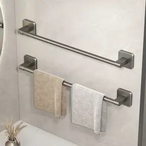 무타공 욕실 화장실 주방 수건 행주 타올 걸이 건조대/수건걸이/타올걸이/수건바/타올바/화장실/부착식
