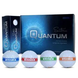 [세인트나인] 퀀텀 3피스 골프공 1더즌 (12구) 화이트