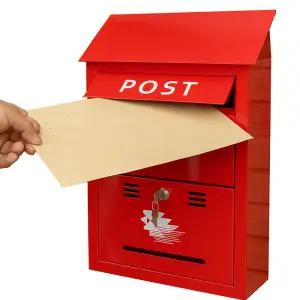 데코스토리 더큰 우편함 서류봉투 우체통