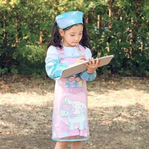 시나모롤 앞치마 두건 팔토시 3종 세트 아동 어린이 미술 요리