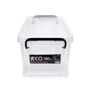 신한리빙 레오박스 190호 19L 수납 정리함 플라스틱 투명 리빙박스 네오박스