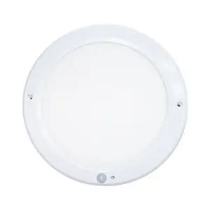 블루밍 LED 엣지 원형 센서등 20W, 화이트(전구색), 1개