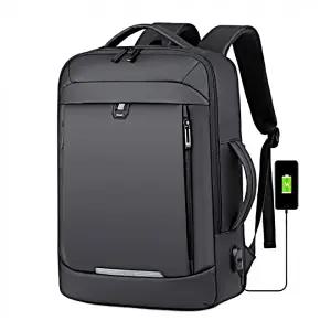 터틀백 17인치 노트북 백팩 대용량 확장형 USB 외장포트 비즈니스 가방