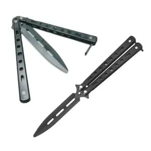 발리송 연습용 트레이너 나비칼 카람빗 BK블랙 다용도칼 카림빗 칼묘기 호신용