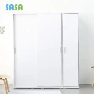 [SASA]사사가구 모노 1600 슬라이딩 옷장 행거형+도어장