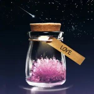 LED 수정키우기/1인용/크리스탈 키우기/결정체 만들기 과학실험키트