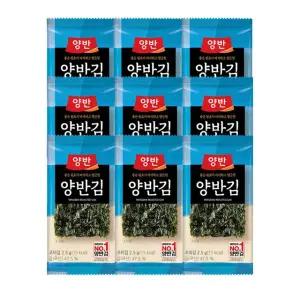 [동원] 양반김 4D호 도시락김 (2g×40봉) 맛김